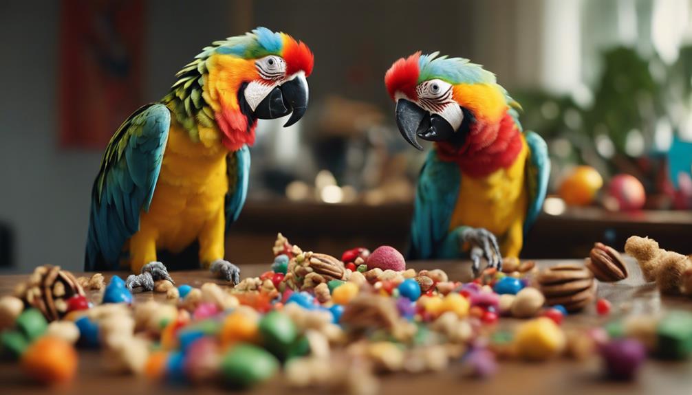 parrot parents love toys