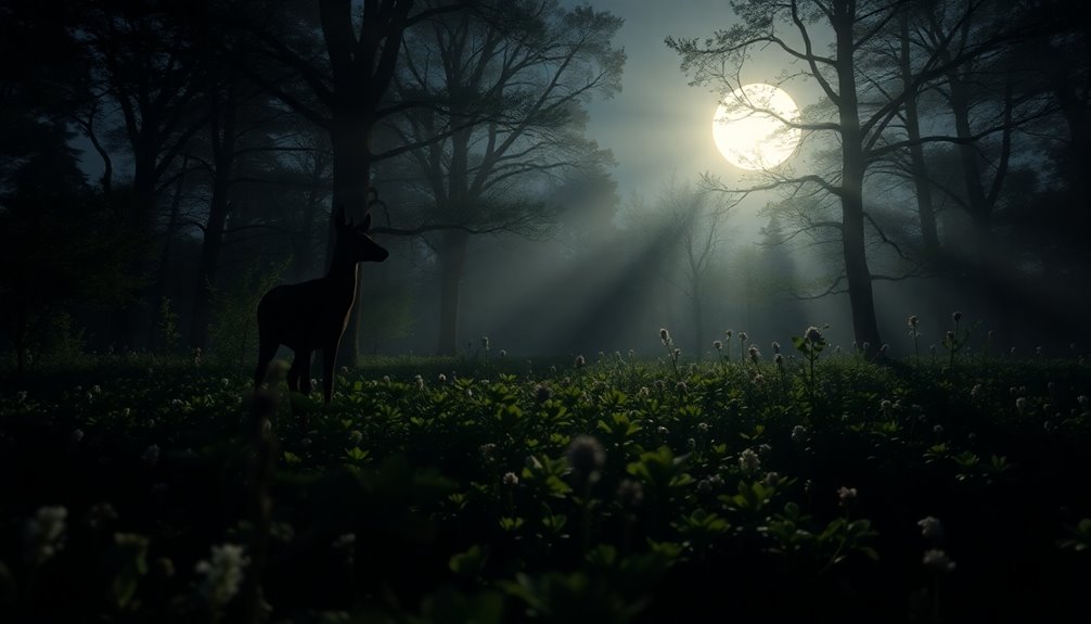 deer nocturnal foraging habits