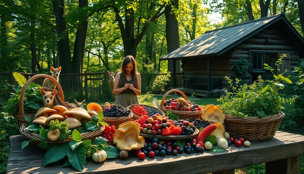 diverse food gathering strategies