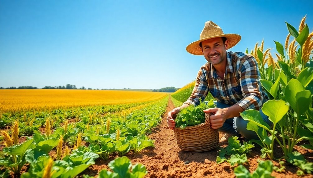 farming promotes physical well being