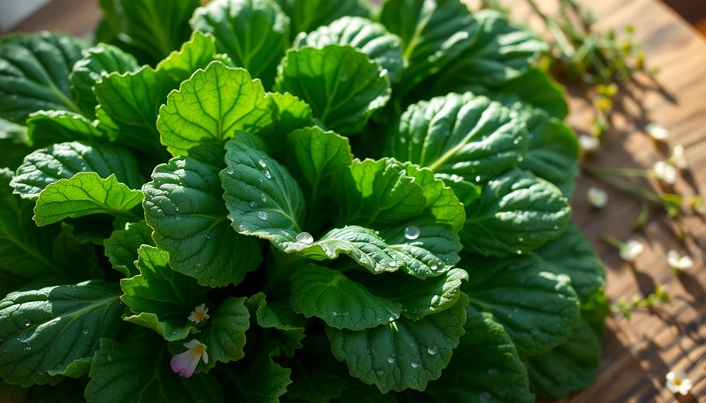 forage collards in cuisine