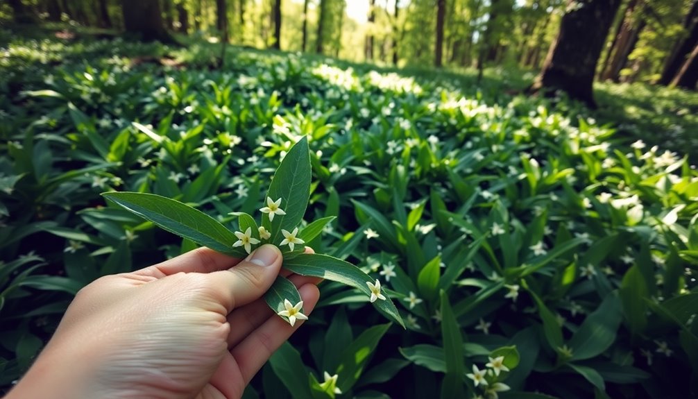 forage wild garlic uk