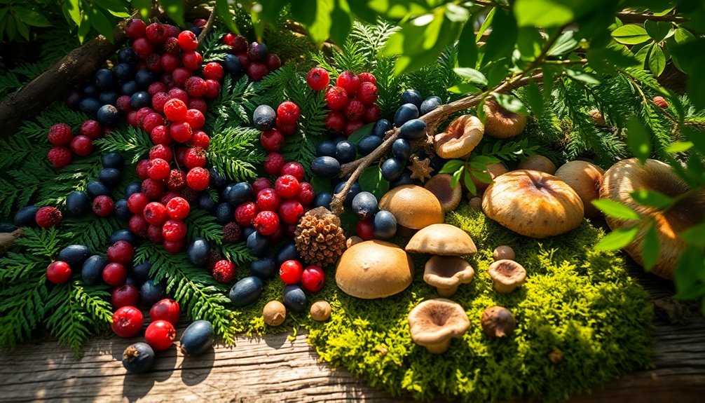 foraged foods offer nutrition