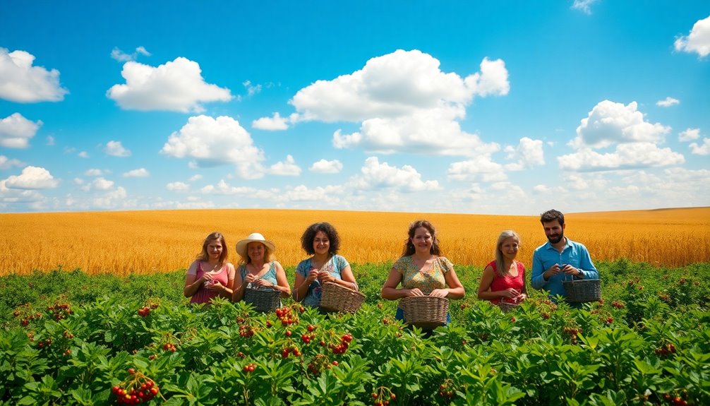 foragers shift to agriculture