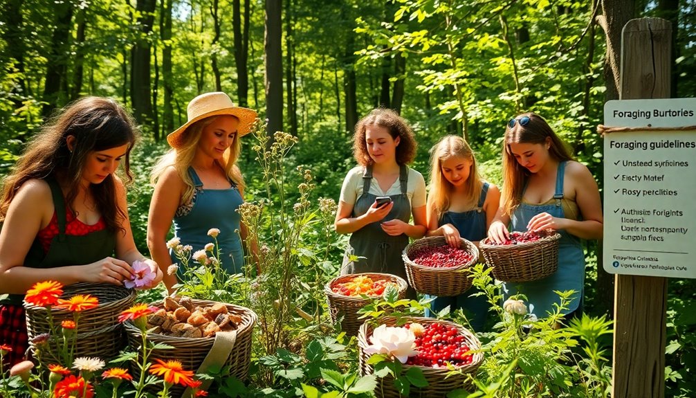 foraging community involvement initiatives