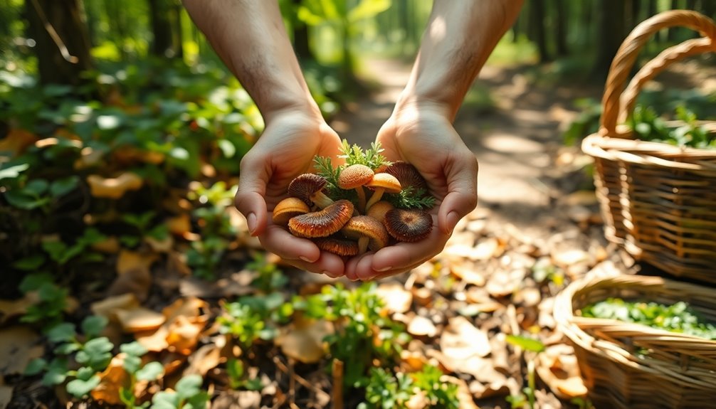 foraging for culinary delights