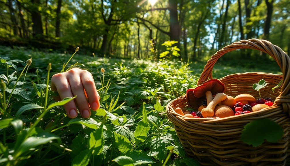 foraging fosters nature connection