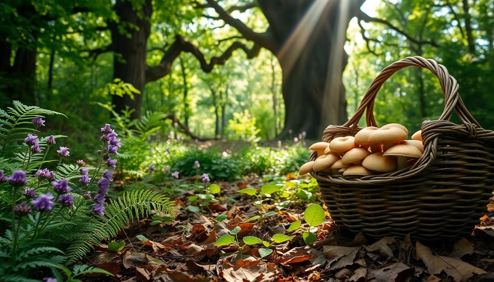 foraging in new forest