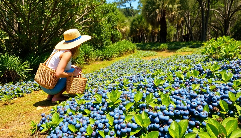 foraging techniques in florida