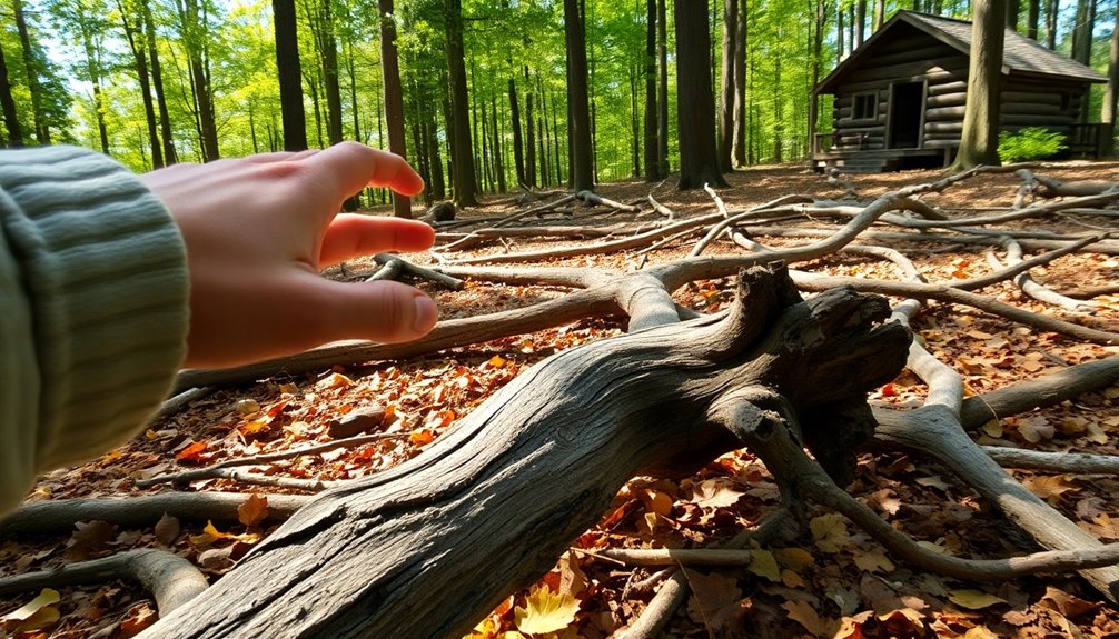 foraging wood for savings