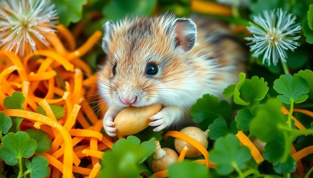 hamster safe forage options