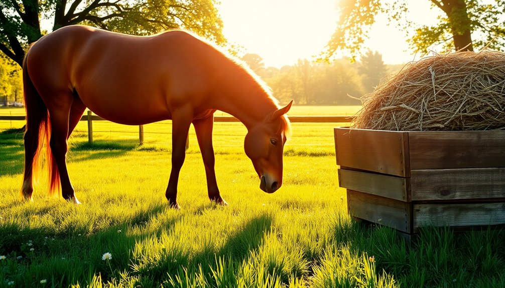 horse daily forage requirements