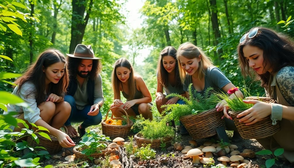 modern foraging practices today