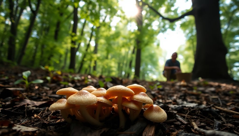 mushroom foraging in parks