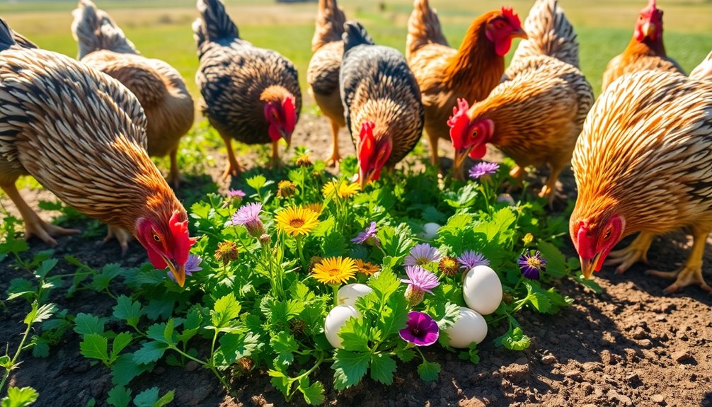 natural food sources chickens