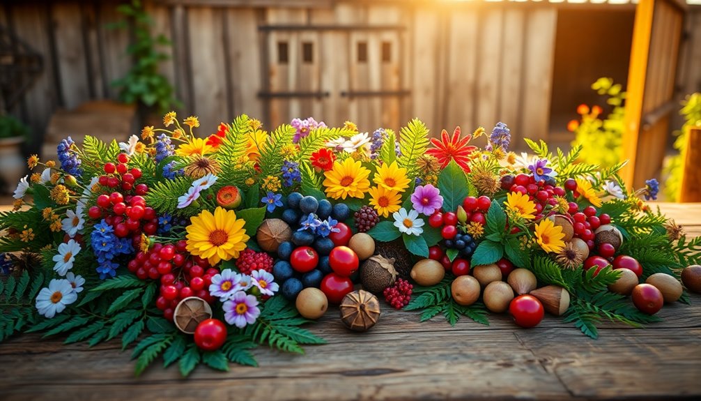 seasonal food gathering techniques