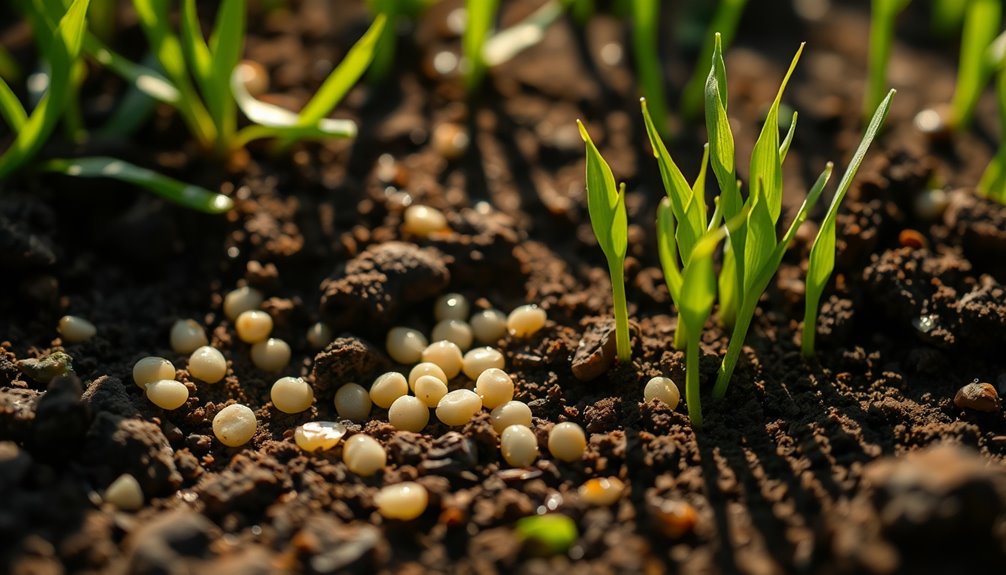 seed sprouting growth period