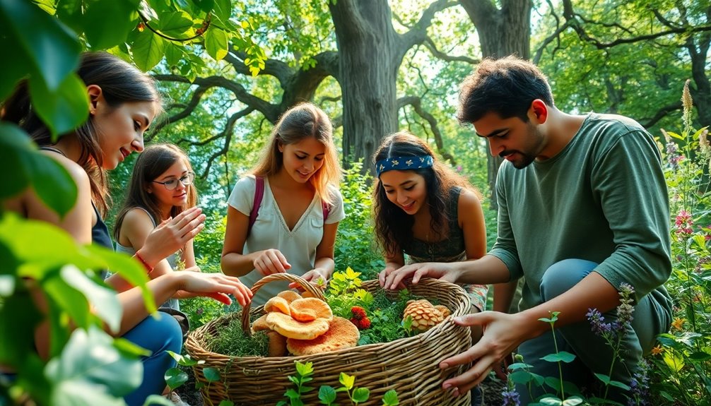 sustainable wild food gathering