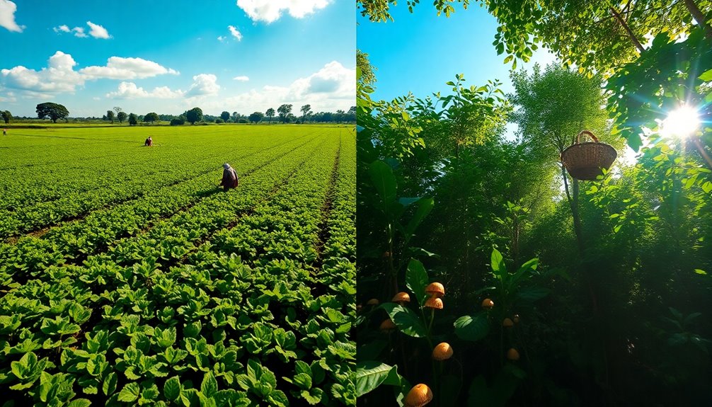 transition from foraging to farming