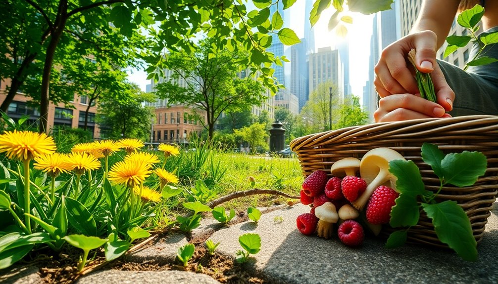 urban foraging for food