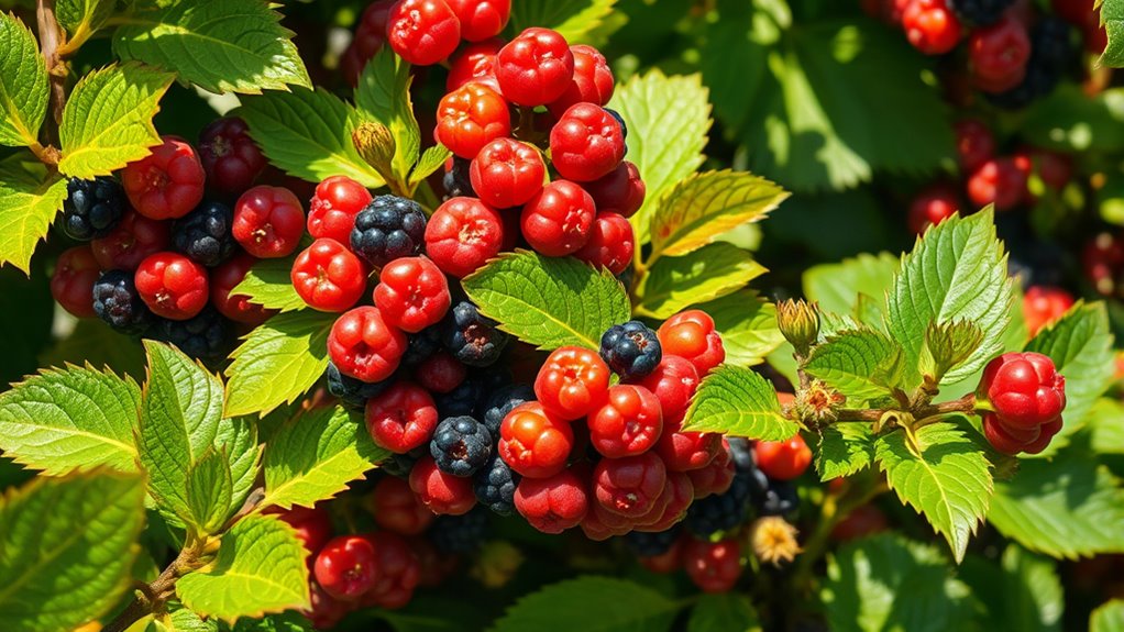 berry growth and harvest timing