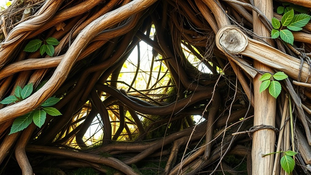 building a stable debris shelter