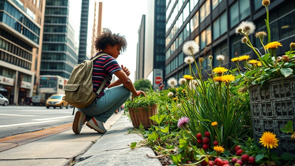city edible foraging tips