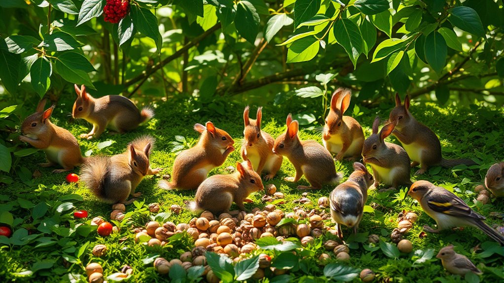 cooperative group foraging success