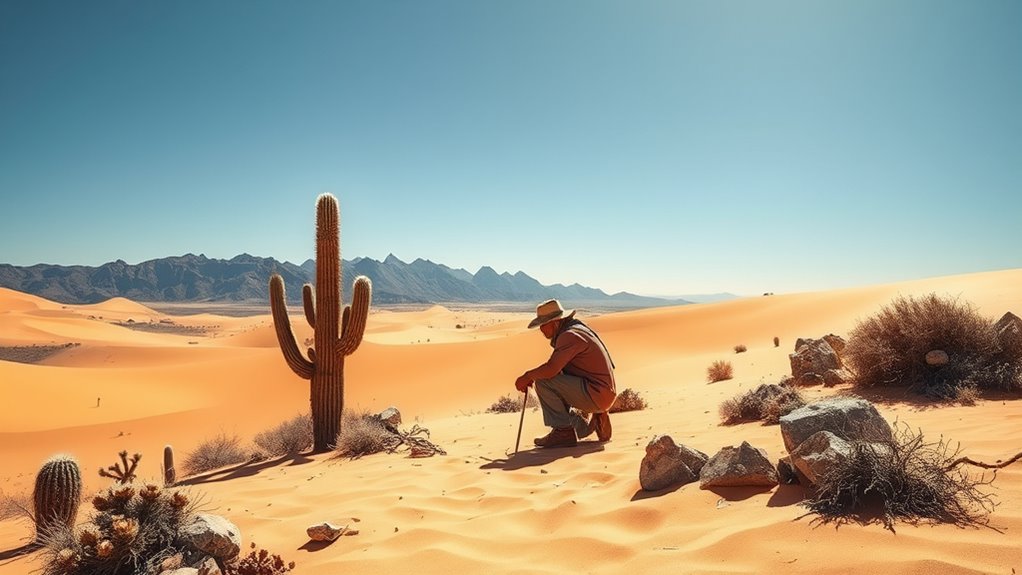 desert plant foraging techniques