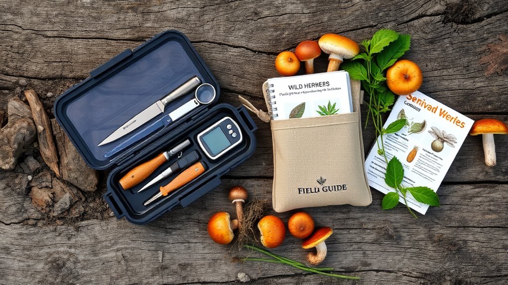 essential foraging equipment and tools