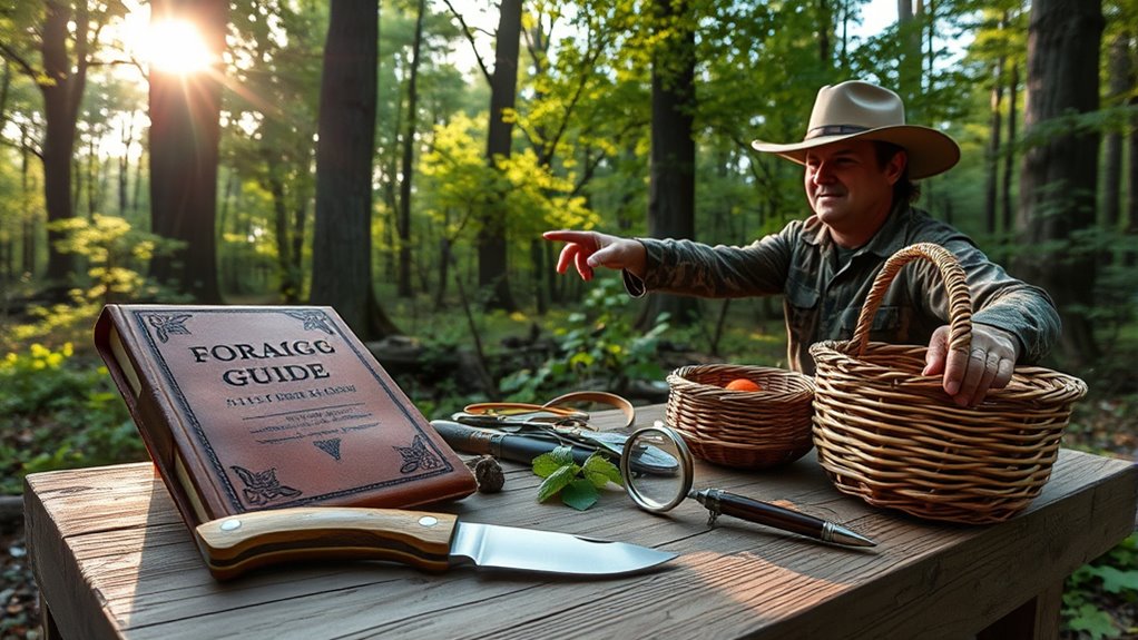 essential foraging tools and safety