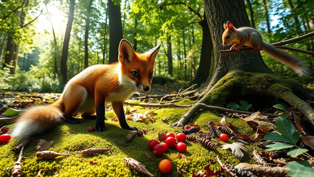 evolution shapes foraging strategies
