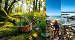 exploring varied foraging environments