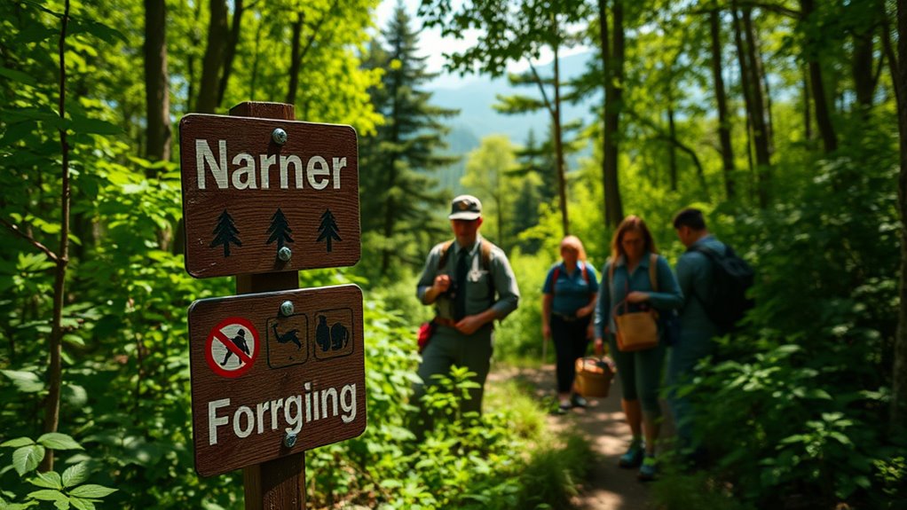 foraging restrictions and compliance