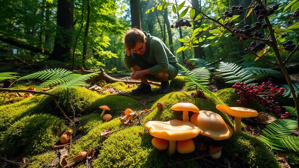 forest foraging requires careful identification