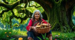 global foraging folklore tales