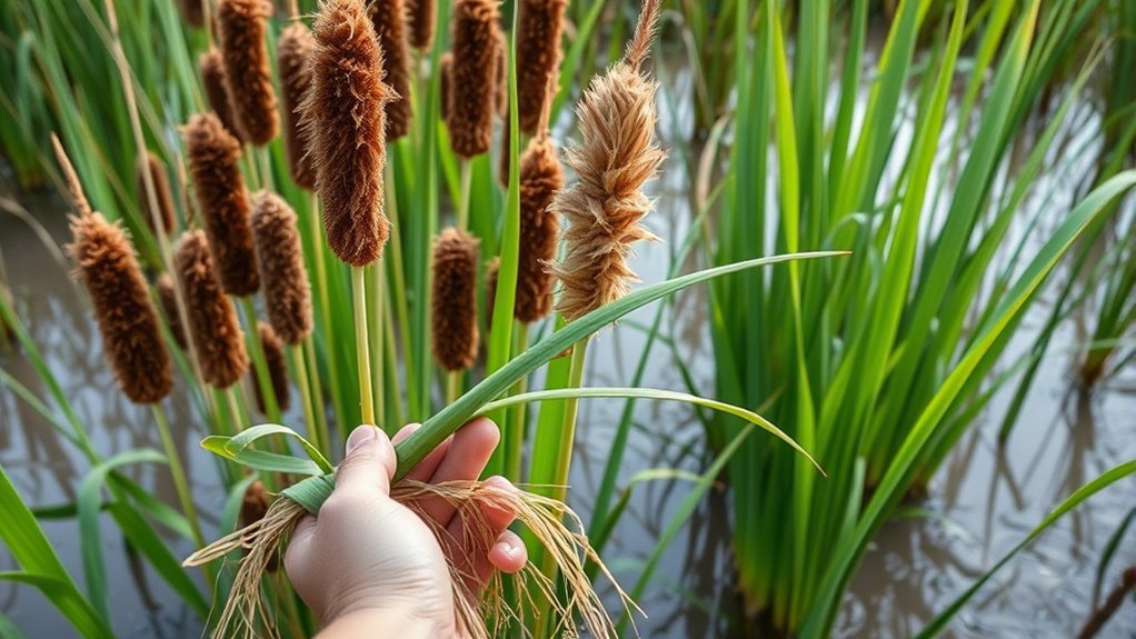 harvest tender young shoots
