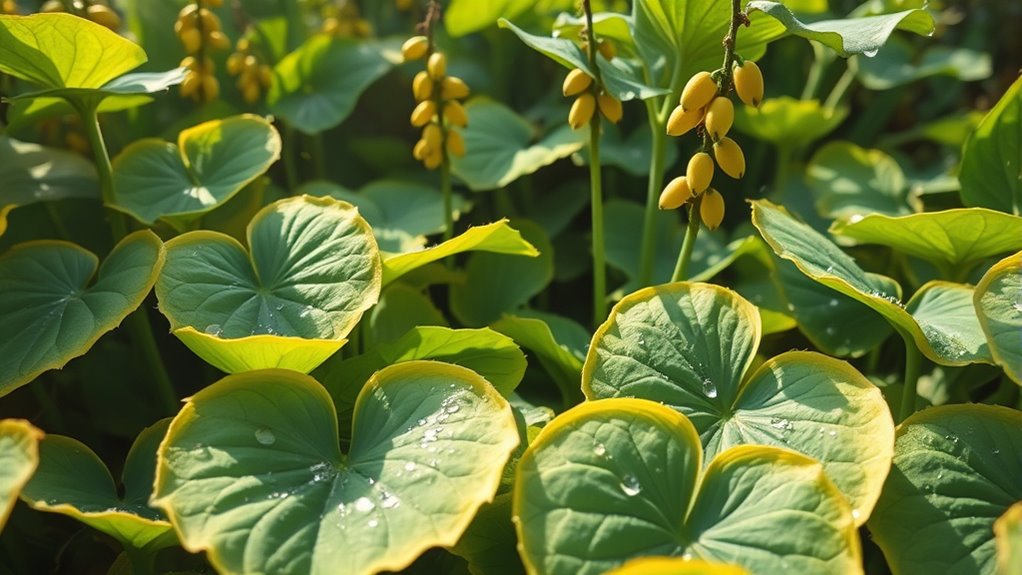 harvesting edible plantains outdoors