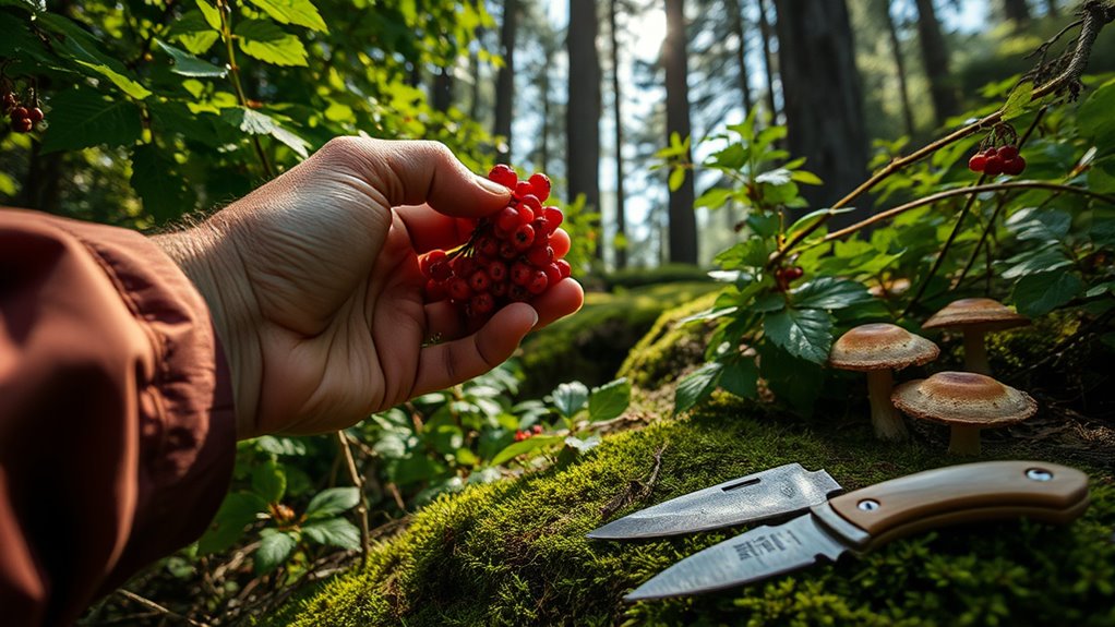 identify edible wild plants