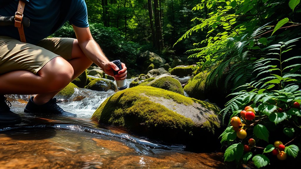 identify natural water sources effectively