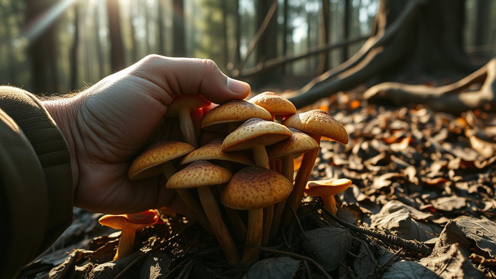 identify safe edible wild mushrooms