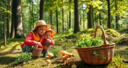 kid friendly foraging activities