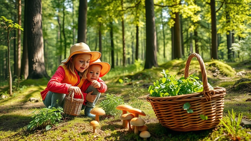 kid friendly foraging activities