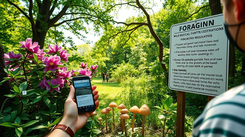 local laws and foraging regulations