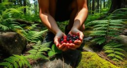 mental health through foraging