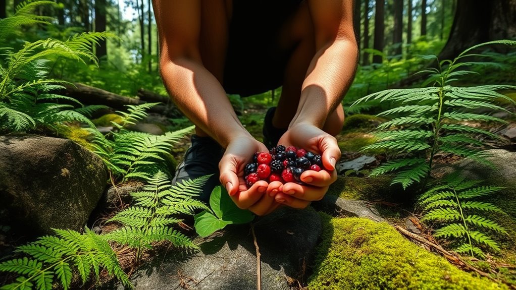 mental health through foraging