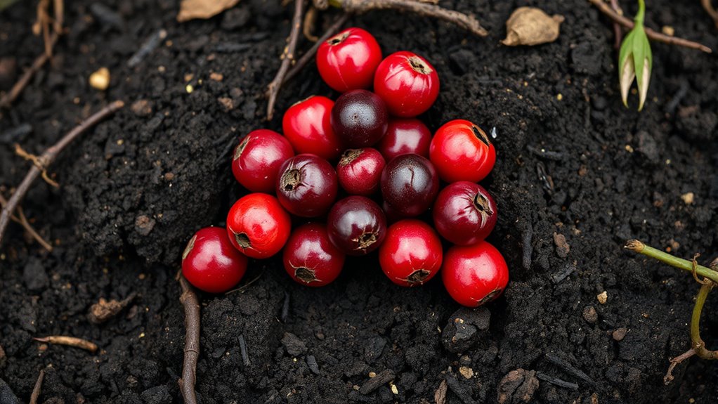 natural berry ground signs