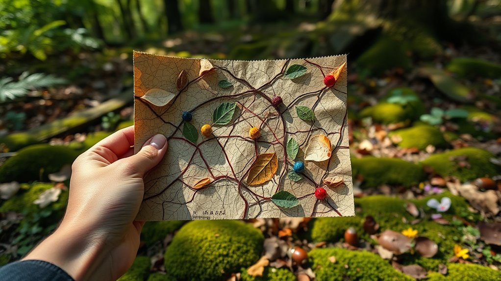 natural environment navigation clues