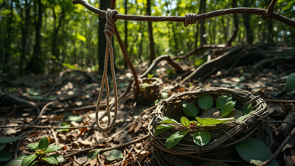 natural materials for effective trapping