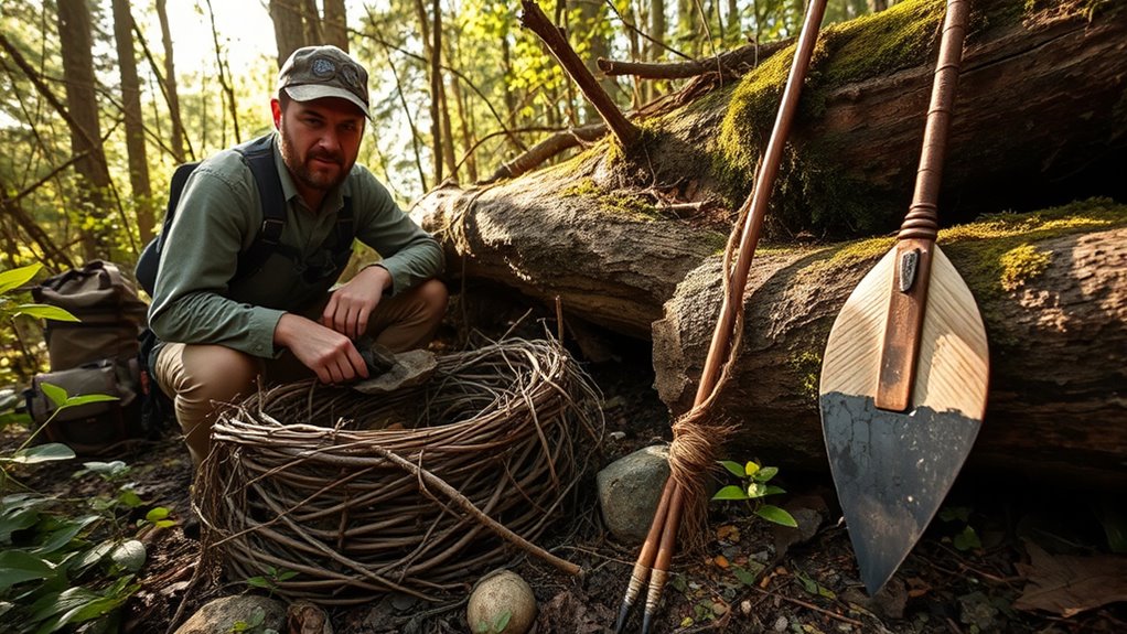 natural trap crafting techniques